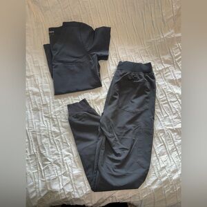 Mandala Grey Scrub Set